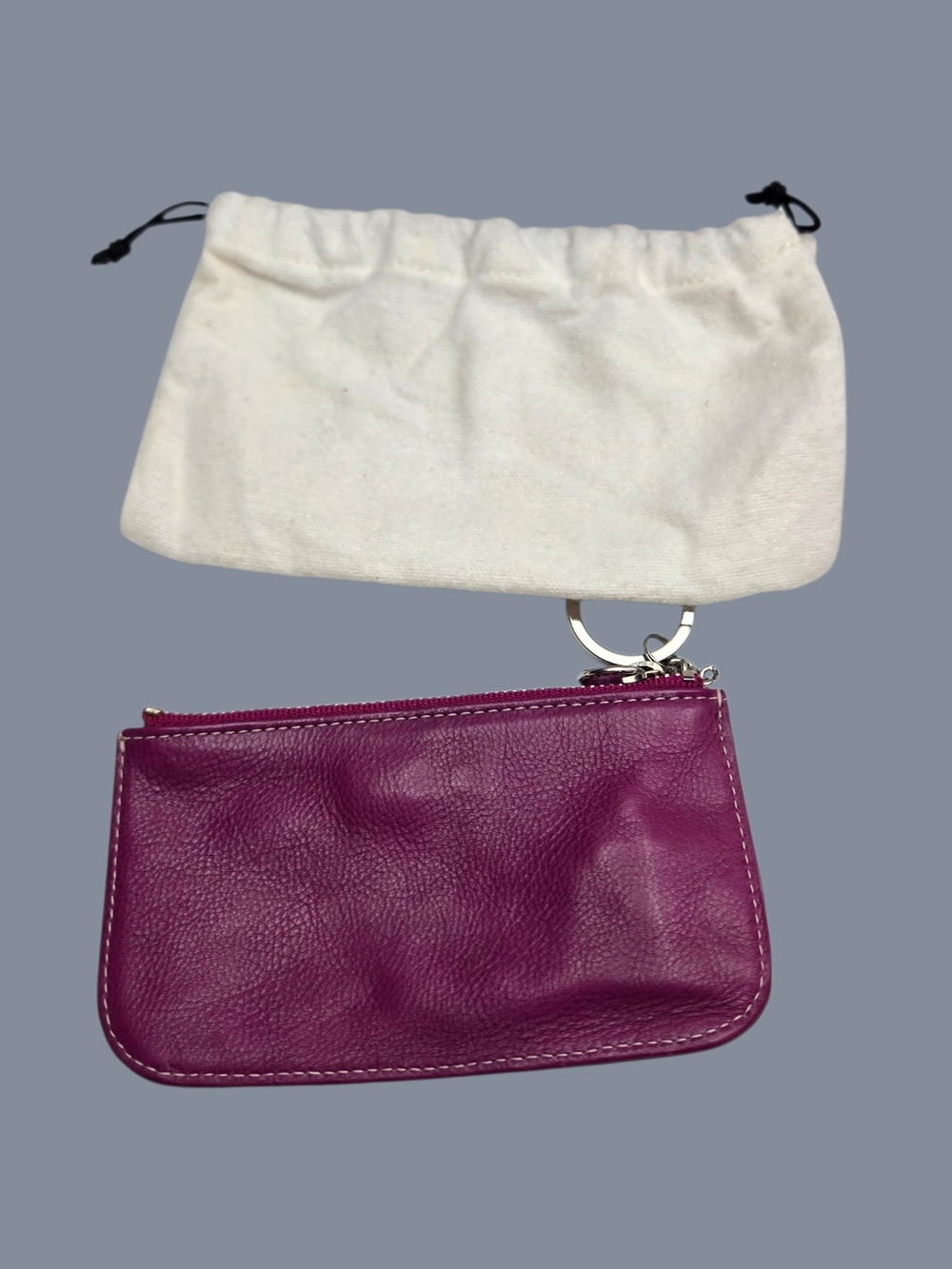 Marc Jacobs Violet Calf Leather Shoulder Bag NWT Dust Bag & Key Pouch Large Hobo - Picture 2 of 16